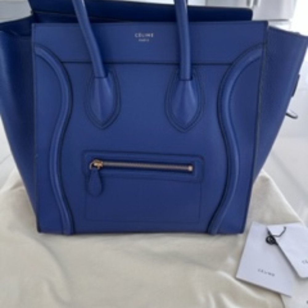 Celine Mini Luggage Tote Bag